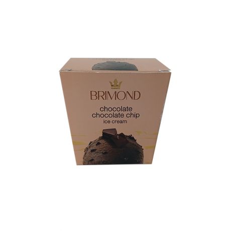 بستنی چیپس شکلاتی BRIMOND بریموند 120 گرمی