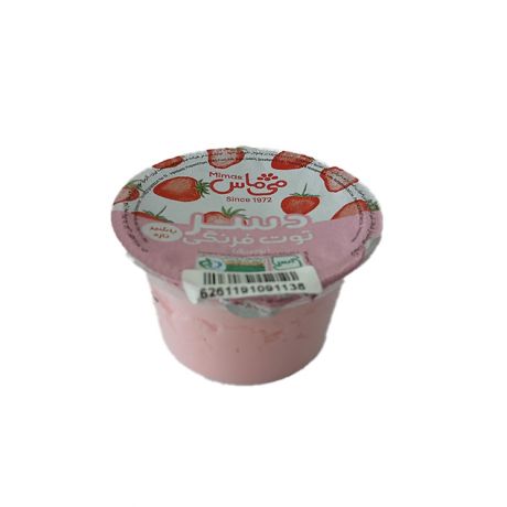 دسر توت فرنگی (پودینگ) می ماس 100 گرمی