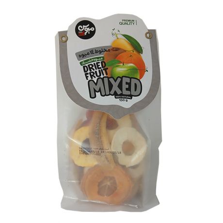 میوه خشک مخلوط 14 میوه میوس 150 گرمی