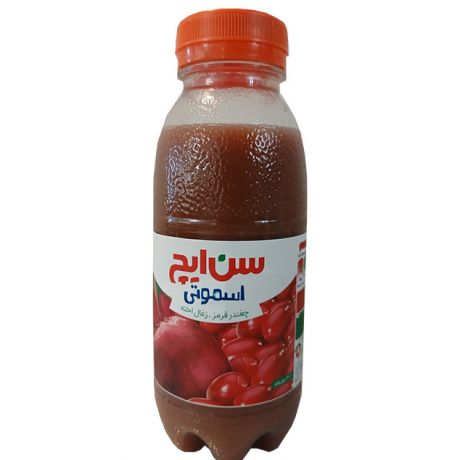 نوشیدنی اسموتی چغندر قرمز ، زغال لخته سن ایچ 300 میلی
