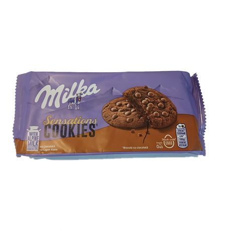 کوکی شکلاتی milka میلکا 156 گرمی
