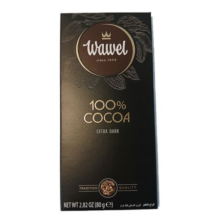 شکلات تبلتی فوق دارک 100 درصد Wawel وول 80 گرمی 