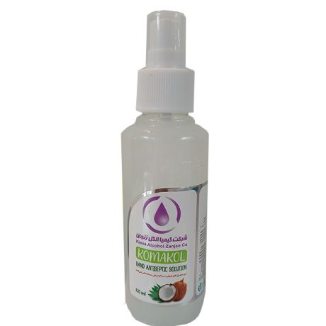 محلول ضدعفونی کننده با رایحه نارگیل اسپری KOMAKOL کماکل 120 میلی 