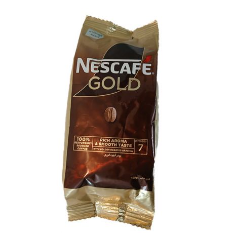 قهوه فوری نسکافه نستله گلد پاکتی 100 گرم
