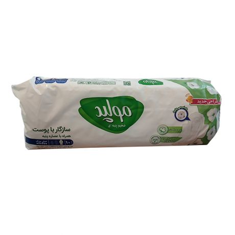 نواربهداشتی بالدار مولپد Maxi Soft ضخیم خیلی بزرگ 10 عددی