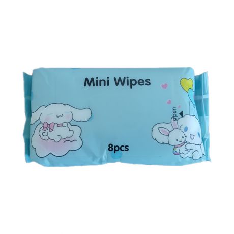دستمال مرطوب Mini Wipes کوچک 8 عددی 