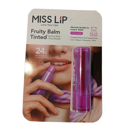 بالم لب مرطوب کننده با رایحه پاستیل خرسی Miss Lip میس لیپ 4.8 گرمی