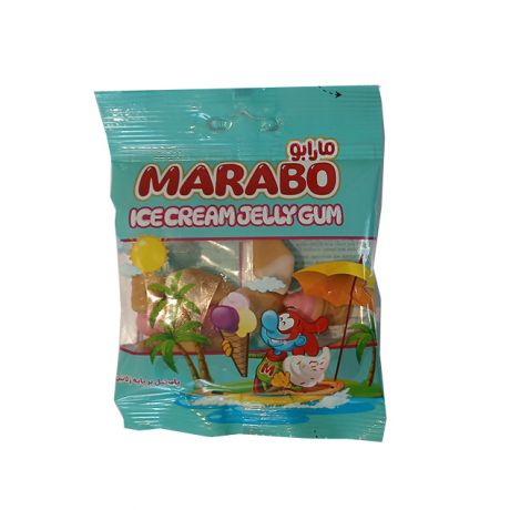 پاستیل مدل بستنی MARABO مارابو 50 گرمی