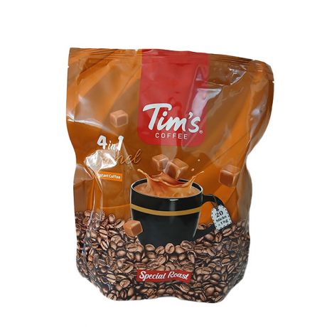 کافی میکس 1*4 با طعم کارامل Tims تیمز 20 ساشه