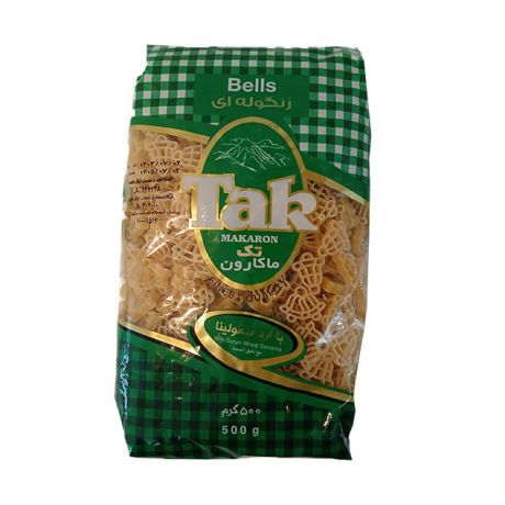 پاستا زنگوله ای تک ماکارون 500 گرمی