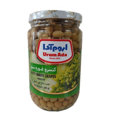 کنسرو غوره شور اروم آدا 380 گرمی