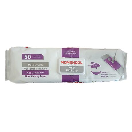 حوله یدک سایز بزرگ تمیز کننده سطوح MOMENDOL ممندول 50 عددی حوله یدک سایز بزرگ تمیز کننده سطوح MOMENDOL ممندول 50 عددی