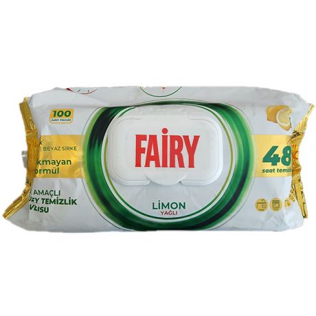 حوله تمیزکننده سطوح چندمنظوره FAIRY لیمو 100 عددی