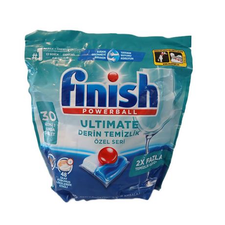 قرص ماشین ظرفشویی finish ULTIMATE فینیش 30 عددی قرص ماشین ظرفشویی finish ULTIMATE فینیش 30 عددی
