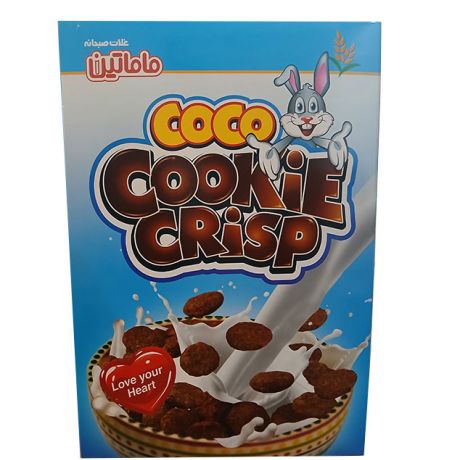 غلات صبحانه کوکی کرانچی کاکائویی ماماتین 300 گرمی