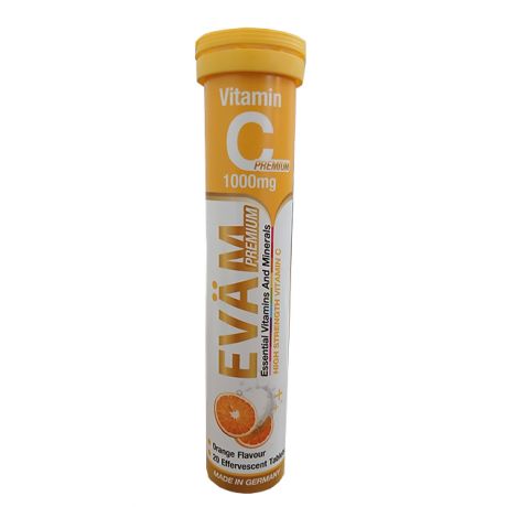 قرص جوشان EVAM Vitamin C ایوم 82 گرمی 