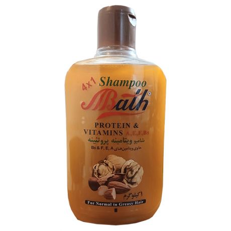شامپو ویتامینه پروتئینه Bath بس 1000 گرمی