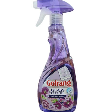 اسپری مایع شیشه پاک کن بنفش گلرنگ 500 میلی