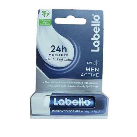 بالم لب آقایان Labello ACTIVE لیبللو 4.8 گرمی