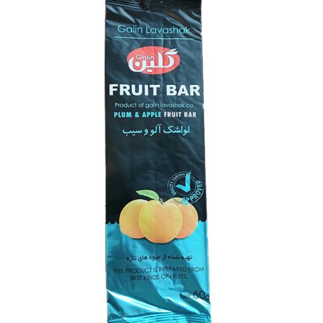 لواشک آلو و سیب گلین 60 گرمی