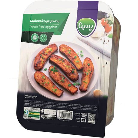 بادمجان سرخ شده پمینا  کاله 400 گرم