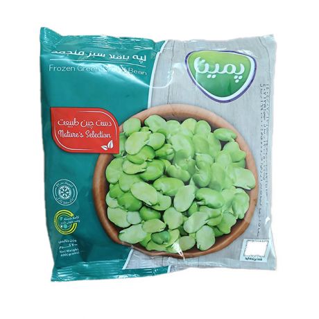 لپه باقلا سبز منجمد پمینا کاله 400 گرم