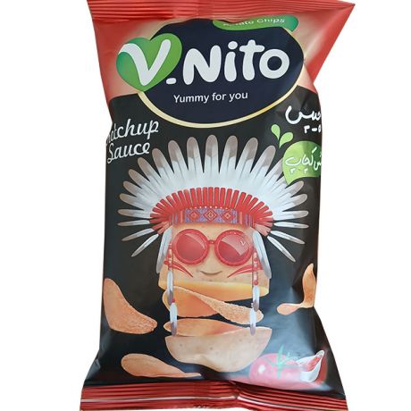 چیپس سس کچاپ V-Nito وی-نیتو 50 گرمی