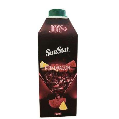 آبمیوه دراگون فروت لیمو سان استار 750 میلی لیتر