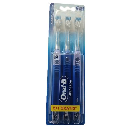 مسواک مدیوم Oral B Indicator اورال بی 3 عددی 