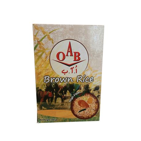 برنج قهوه ای سبوس دار OAB اُ آ ب 700 گرمی