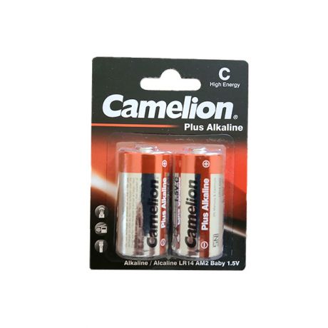 باتری کملیون پلاس سری C آلکالاین متوسط 2 عددی