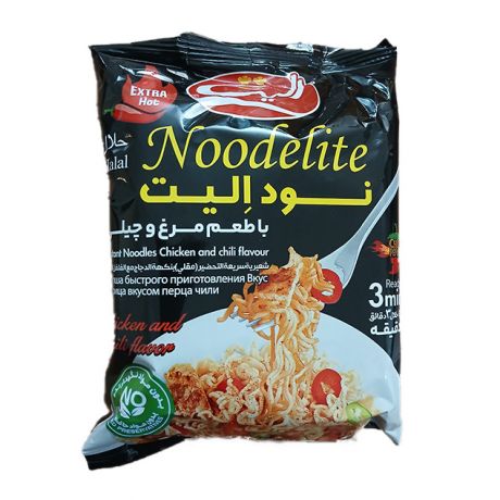 نودل با طعم مرغ و چیلی الیت 75 گرم