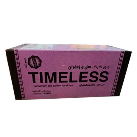 چای کرک هل و زعفران TIMELESS تایم لس 10 ساشه