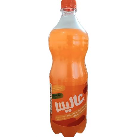 نوشابه گازدار رنگی با طعم پرتقال عالیس 1000 میلی