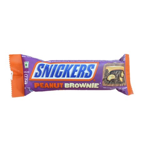 شکلات براونی بادام زمینی SNICKERS اسنیکرز 45 گرمی