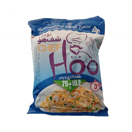 نودل با طعم قارچ و پنیر شف هو (10+75) گرمی