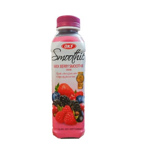 نوشیدنی اسموتی OKF Mix Berry میکس بری 500 میلی