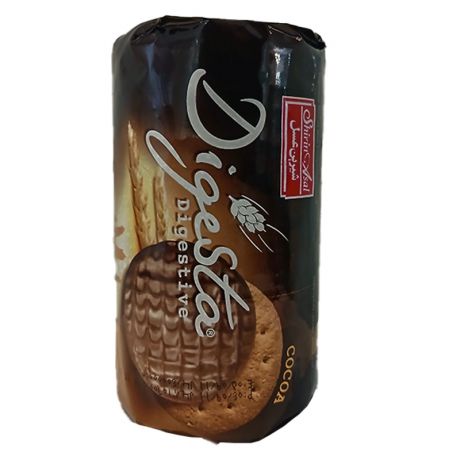 بیسکویت سبوس دار با روکش کاکائویی Digesta دایجستا شیرین عسل 200 گرمی