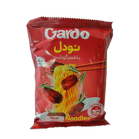 نودل با طعم گوشت Gardo گاردو 75 گرمی