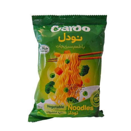 نودل با طعم سبزیجات Gardo گاردو 75 گرمی