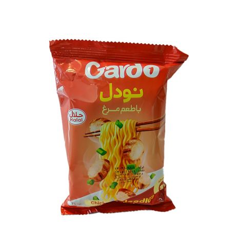 نودل با طعم مرغ Gardo گاردو 75 گرمی