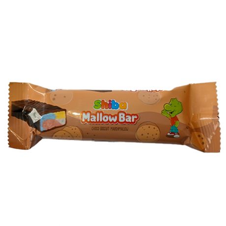 مالوبار بیسکویتی Mallow Bar شیبا 20 گرمی