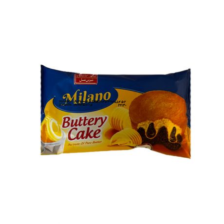 کیک دورنگ کره ای کاکائویی میلانو شیرین عسل 70 گرمی