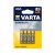 باتری نیم قلمی Varta وارتا 1.5 ولتی سایز AAA مدل Superlife 