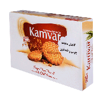 بیسکوئیت رژیمی کامور حاوی آرد یولاف 450 گرم