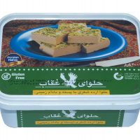 حلوا ارده شکری با پسته و بادام حلوای عقاب 400 گرمی