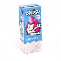 شیر پاکتی کم چرب روزانه 200 میلی لیتر 
