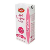 شیر کم چرب پاکتی کاله 200 میلی لیتر 