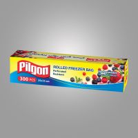 کیسه فریزر رولی پیلگون 300 برگ پرفراژدار 25*35 سایز متوسط