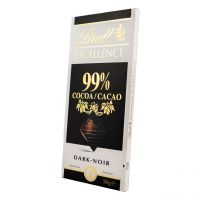 شکلات تخته ای تلخ لینت 99 درصد مدل DARK . NIOR مقدار 50 گرم